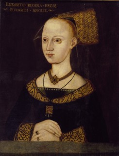 Elizabeth Woodville, Queen of Edward IV, c1500. Artist: Unknown.