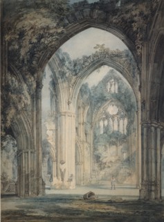 Transept of Tintern Abbey, Monmouthshire, c1794. Artist: JMW Turner.