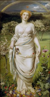 Gentle Spring, 1865. Artist: Frederick Augustus Sandys.