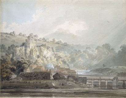 View of Chepstow, Monmouthshire, c.1791-1792. Artist: Thomas Girtin.