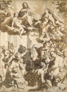 The Madonna del Popolo, after Barocci, late 16th century. Artist: Francesco Vanni.