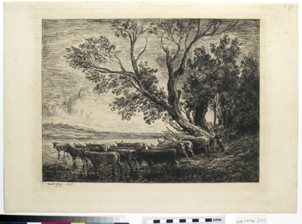 The Ford, 1865. Artist: Charles Francois Daubigny.