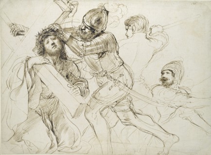 Christ Carrying the Cross, c1625-1628. Artist: Guercino.