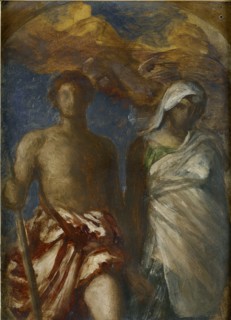 Time and Death, c1868. Artist: George Frederick Watts.