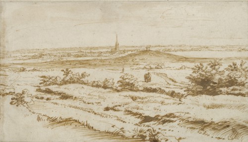 Landscape near Appeldoorn, 1680. Artist: Constantijn Huygens.