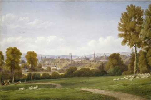 View of Oxford from Headington, c1803-1804. Artist: William Turner.