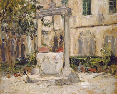 Cloister of the Dominican Monastery, Dubrovnik, early 20th century. Artist: Alexander Jamieson.