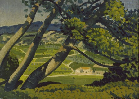Trees, Provence, 1912. Artist: Derwent Lees.