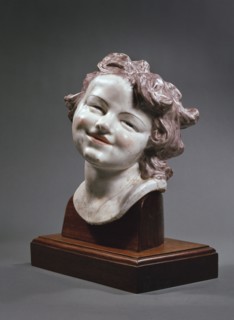 Head of laughing child, c1752. Artist: Louis Francois Roubiliac.