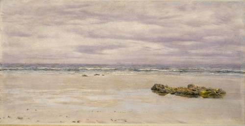 Kennack Sands, Cornwall, at Low Tide, 1877. Artist: John Brett.