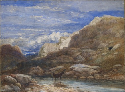 The Challenge, 1853. Artist: David Cox the elder.