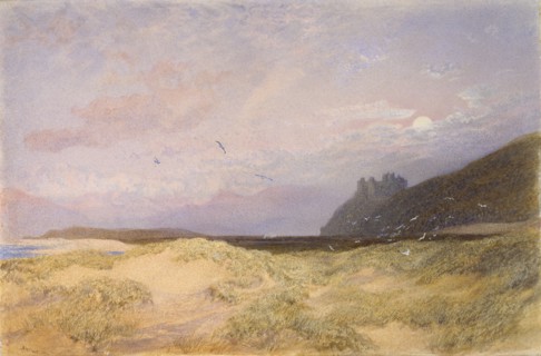 Harlech, 1862. Artist: Alfred William Hunt.