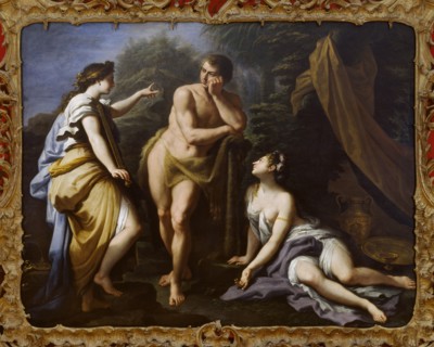 The Choice of Hercules, 1712. Artist: Paolo de' Matteis.