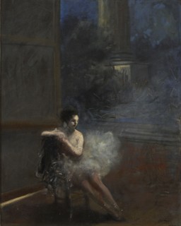 Seated Dancer, 19th-20th century Artist: Jean Louis Forain.
