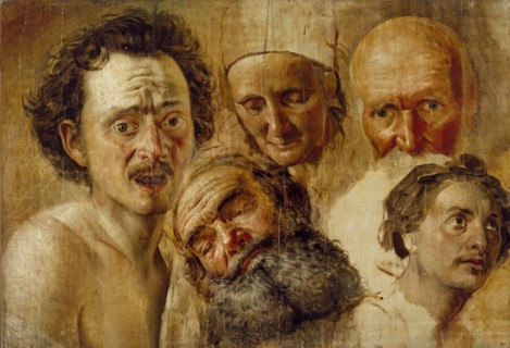 Study of Heads, c1830. Artist: Aleksandr Ivanov.