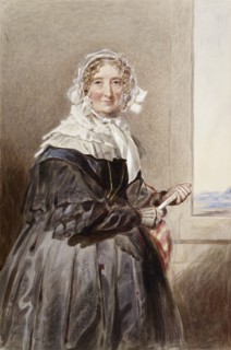 Portrait of Marie-Amélie, Queen of France, mid 19th century. Artist: Aleksandr Pavlovich Bryulov.