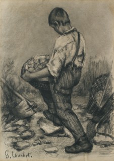 Young Stone Breaker, c1864-1865. Artist: Gustave Courbet.