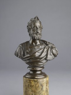 Bust of King Henri IV of France, 18th century (1701-1800). Artist: Unknown.
