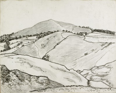Cefn Bryn, 1933. Artist: Lucien Pissarro.