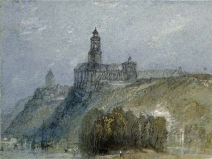 Saint-Florent-le-Vieil, c1826-1830. Artist: JMW Turner.