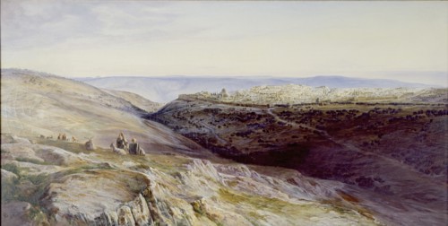 Jerusalem, 1865. Artist: Edward Lear.