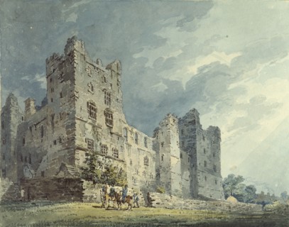 Bolton Castle, Yorkshire, 1795-1802. Artist: Thomas Girtin.