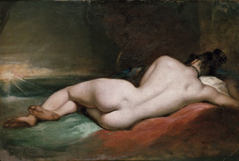 Nude Woman reclining, early 19th century. Artist: William Etty.