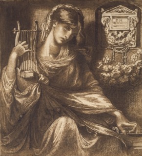 The Roman Widow, c1870s. Artist: Dante Gabriel Rossetti.