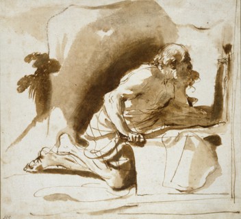St Jerome, c.1622-1624. Artist: Guercino.
