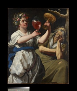 Allegory of Joy and Melancholy, 1628. Artist: Abraham Janssens.