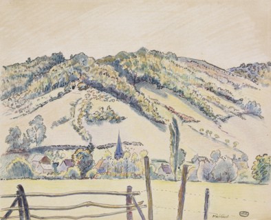 Mericourt, 1919. Artist: Lucien Pissarro.
