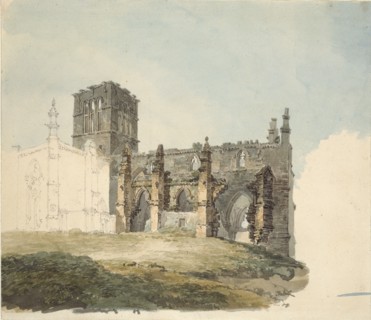 The Ruined Abbey at Haddington, c1794. Artist: JMW Turner.