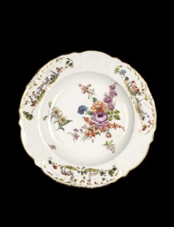 Soup plate, c1755-1760. Artist: Unknown.