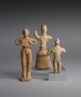 Male figurines, Middle Minoan I Period, c2100-c1900BC. Artist: Unknown.