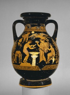 Apulian red-figure pelike, 4th century BC. Artist: Suckling Group.