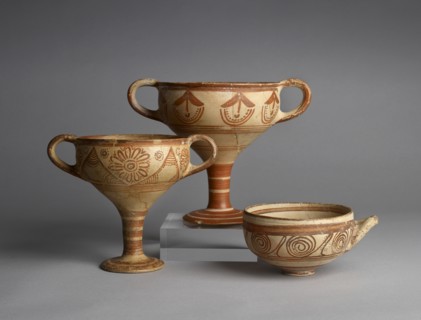 Kylix, Late Helladic IIIA2 Period, c1375-c1300BC. Artist: Unknown.