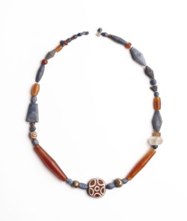 Bead necklace, Early Dynastic (E.D.) III, c2900-2350BC. Artist: Unknown.