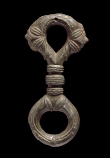 Mirror handle, Iron Age (Britain), c800BC- AD43. Artist: Unknown.