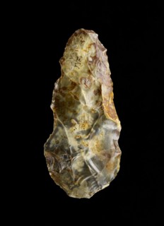 Handaxe, Lower Palaeolithic Period (Western Europe), c800,000-c200,000BC. Artist: Unknown.