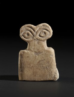 Eye idol, c3500BC. Artist: Unknown.