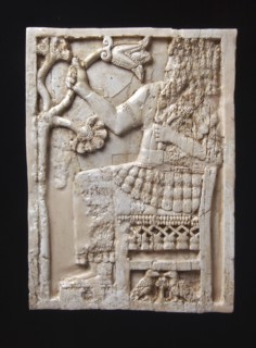 Plaque, c9th-8th century BC. Artist: Unknown.