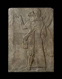 Relief, 9th century BC. Artist: Unknown.