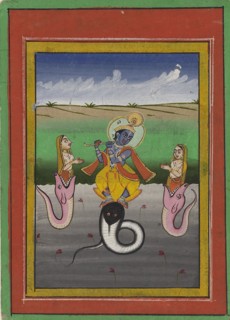 Krishna Kaliyamardaka, early 20th century. Artist: Unknown.