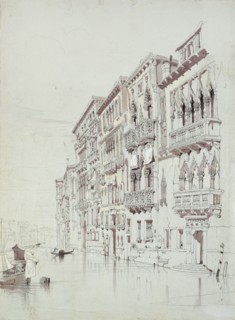The Palazzo Contarini-Fasan, Venice, 6 - 16 May 1841. Artist: John Ruskin.