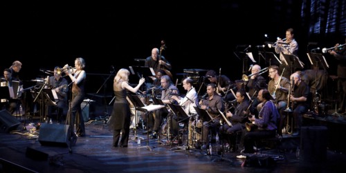 Maria Schneider, 2008. Artist: Alan John Ainsworth.