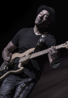 Marcus Miller, 2017. Artist: Alan John Ainsworth.
