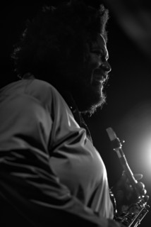 Kamasi Washington, 2018. Artist: Alan John Ainsworth.