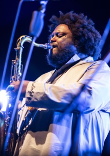 Kamasi Washington, 2018. Artist: Alan John Ainsworth.