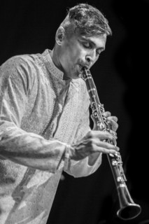 Arun Ghosh, 2018. Artist: Alan John Ainsworth.