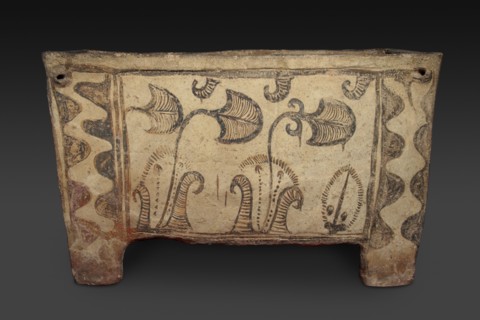 Larnax (coffin), Late Minoan IIIA Period, c1400 - c1300 BC. Artist: Unknown.
